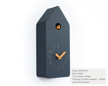 Handmade Long Cuckoo Clock – Modern Design