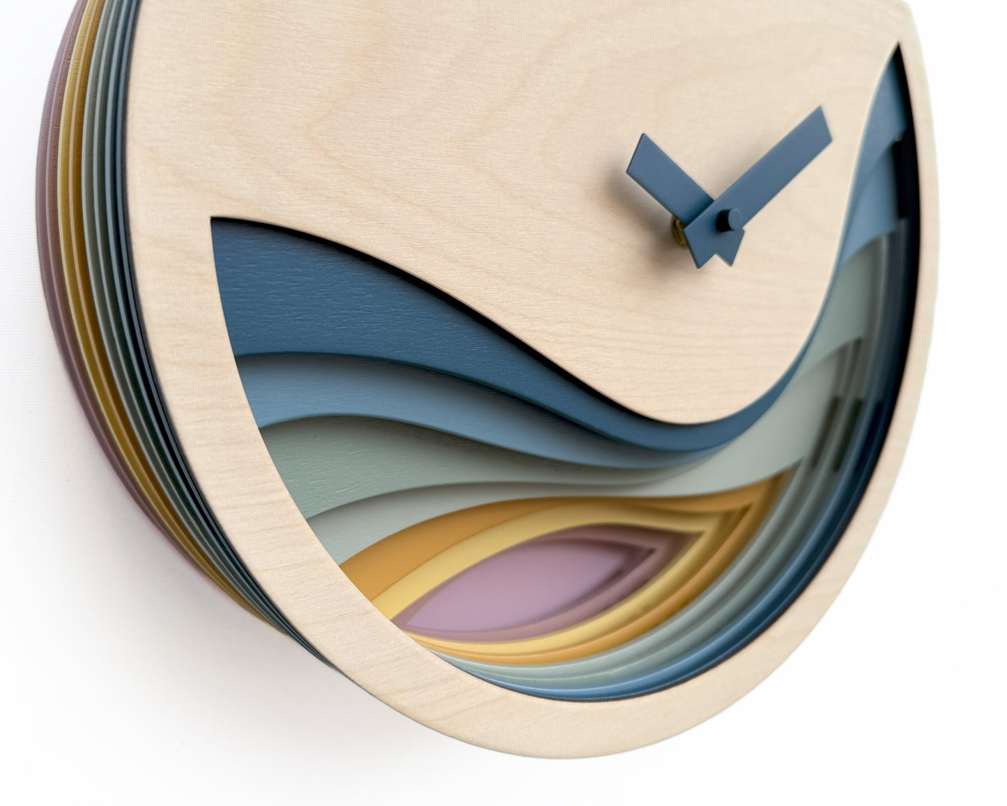 Artistic Cuckoo Clock, Handmade Wooden Wall Decor, Contemporary Home Accent