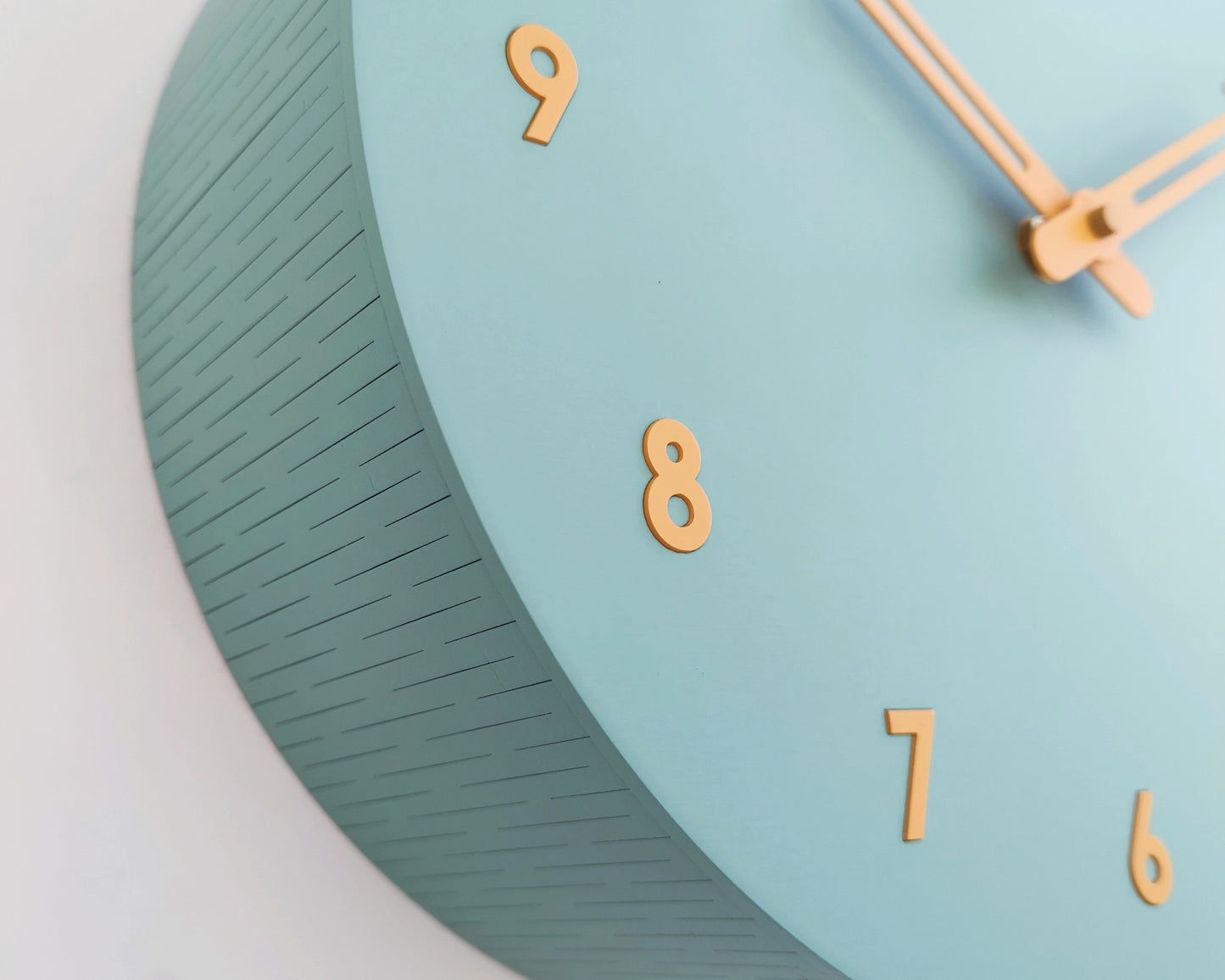 Modern Cuckoo Wall Clock – Mold Green & Amber Scandinavian Design
