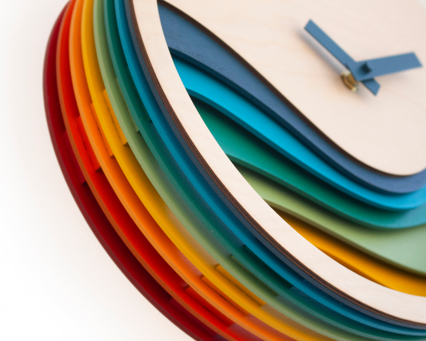 Unique Modern Cuckoo Clock - Multi Colored