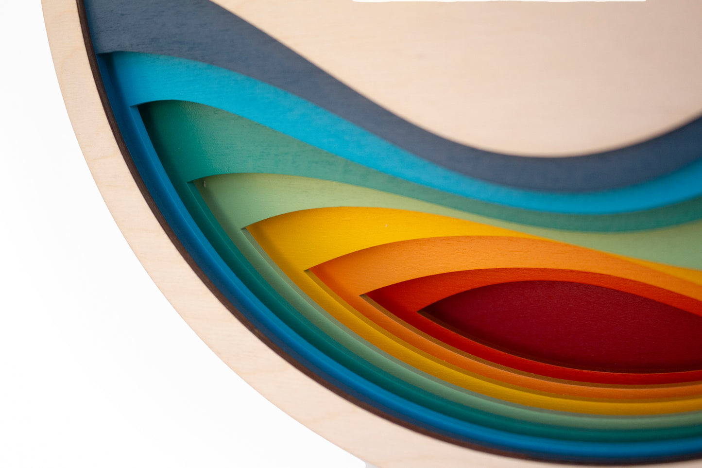 Unique Modern Cuckoo Clock - Multi Colored