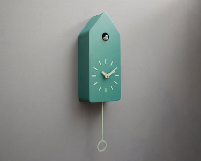 Calm Coast Cuckoo Clock – Minimal Wooden Wall Art
