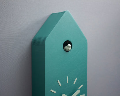 Calm Coast Cuckoo Clock – Minimal Wooden Wall Art