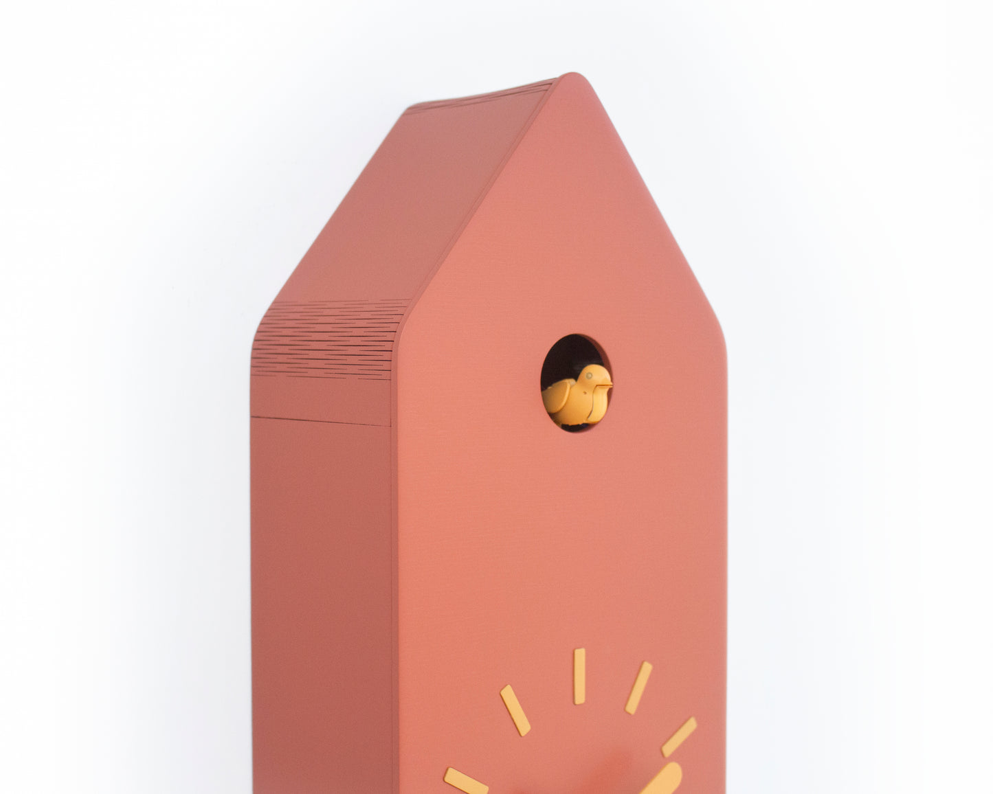 Sunset House Cuckoo Clock – Warm Scandinavian Wall Accent