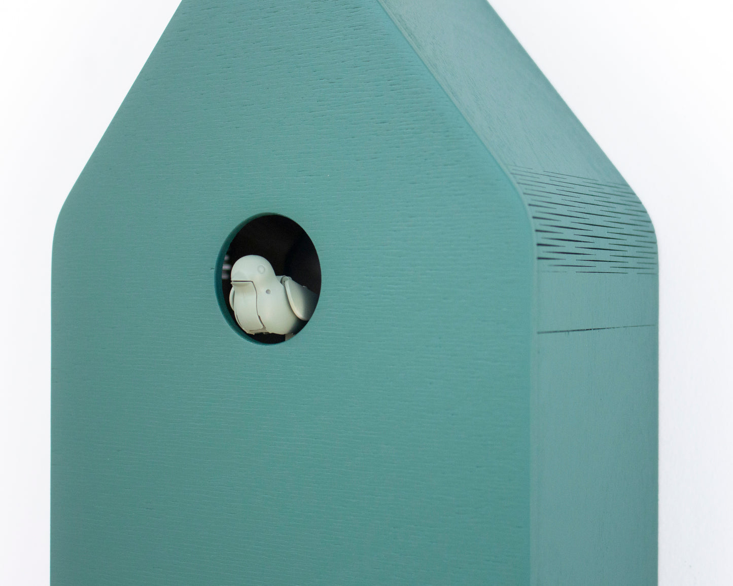 Calm Coast Cuckoo Clock – Minimal Wooden Wall Art