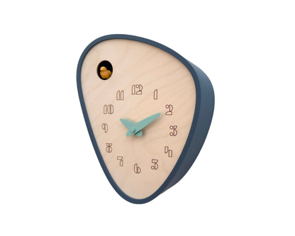 Cuckoo Clock - Wind with Amber Bird and Mold Green Clock Hands