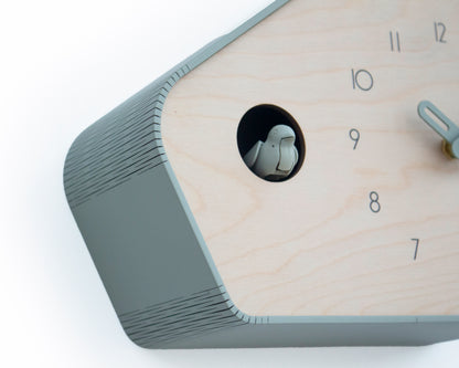 Cuckoo Clock - Unique Modern Design - Table / Wall clock