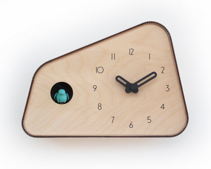 Cuckoo Clock - Unique Modern Design - Table / Wall clock