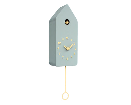 Cuckoo Clock - Linden Green with Saffron accessories