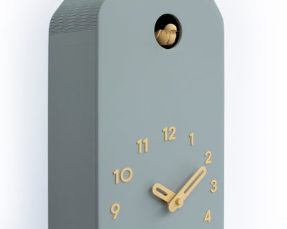 Cuckoo Clock - Linden Green with Saffron accessories