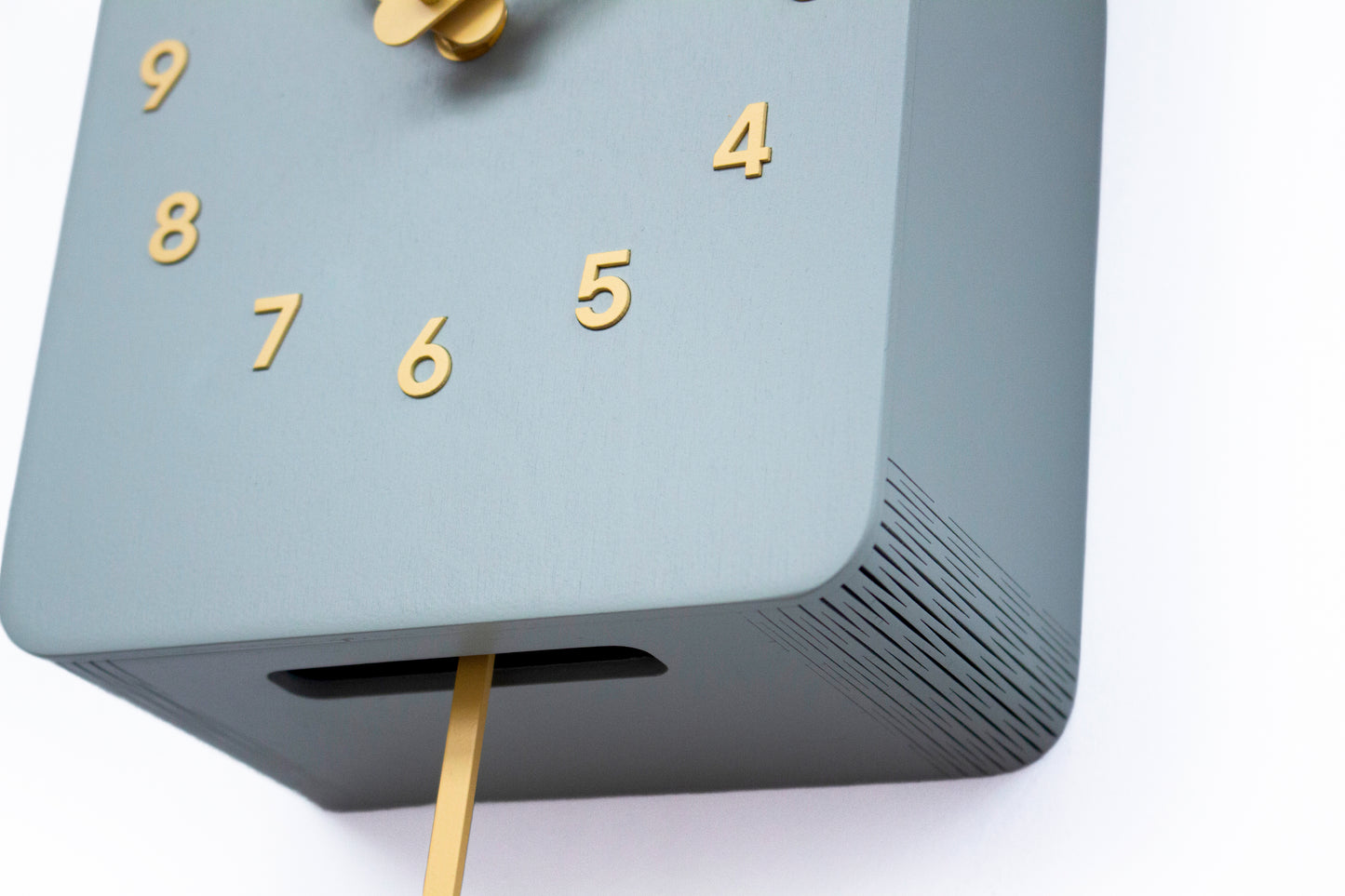 Cuckoo Clock - Linden Green with Saffron accessories