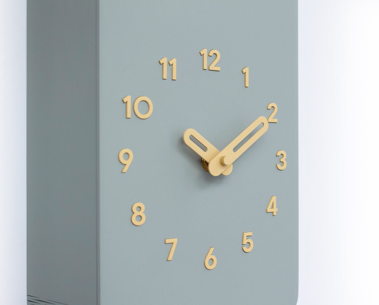 Cuckoo Clock - Linden Green with Saffron accessories
