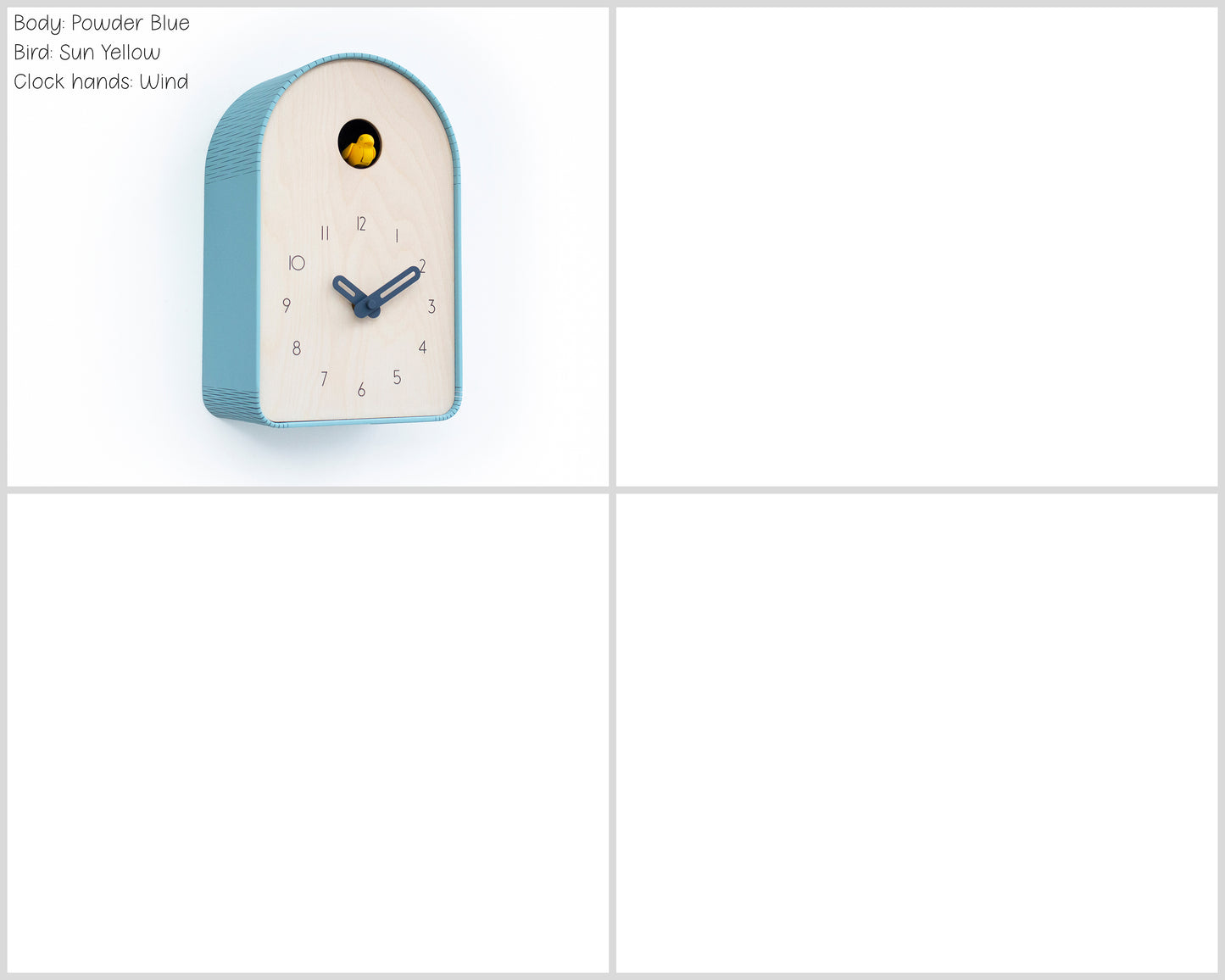 Cuckoo Clock - Unique Modern Design - Table / Wall clock